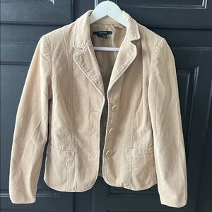 Zara Blazer Corduroy Beige Medium